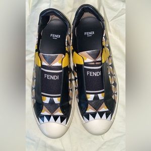 Fendi leather shoes